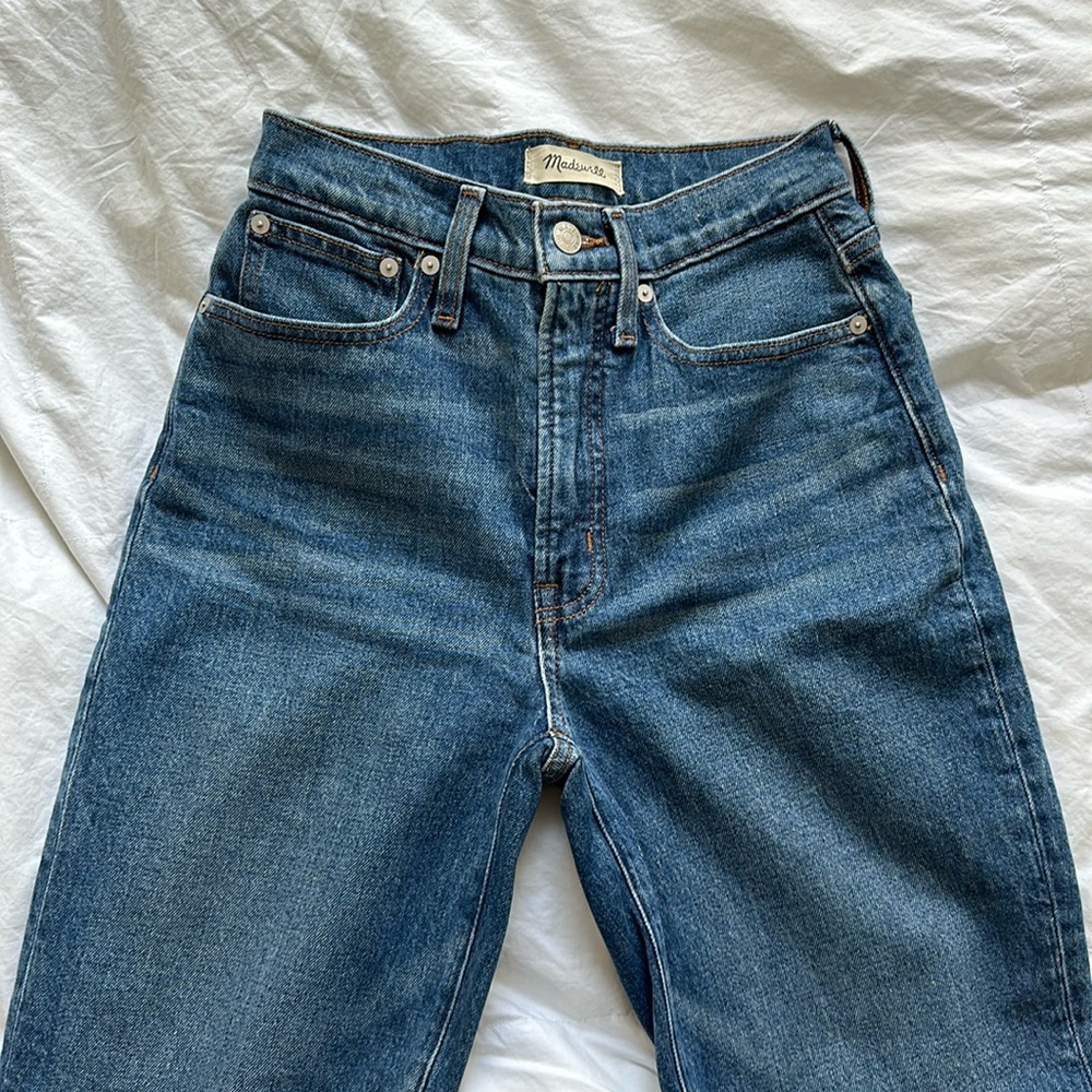 Madewell perfect vintage straight jean